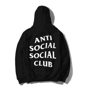 Anti Social Social Club Mind Games Black Hoodie New SS21 100% Authentic